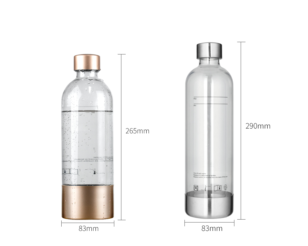 Botella de agua de PET sin BPA